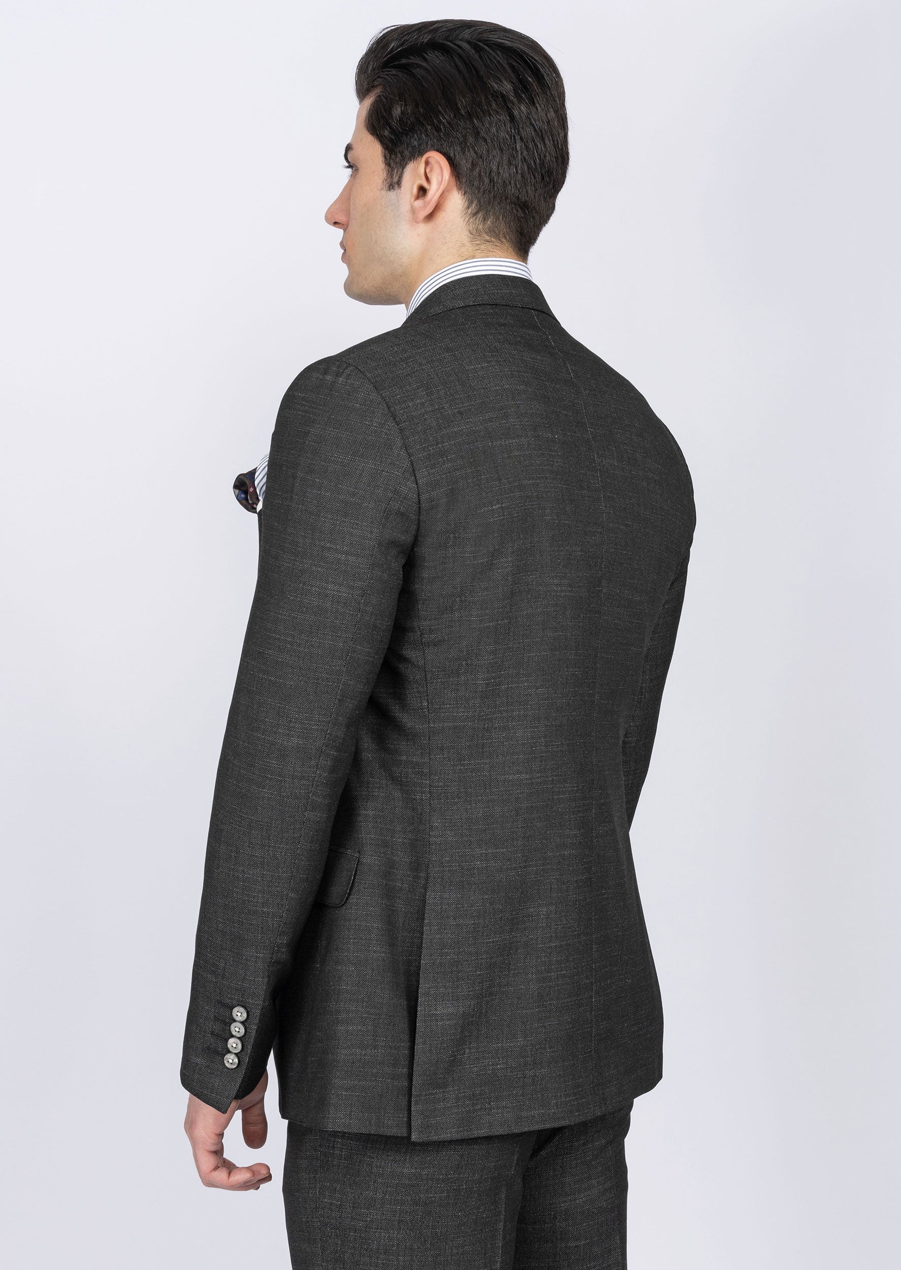 Black Three-Piece Suit