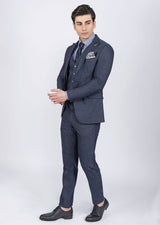 Navy Three-Piece Suit