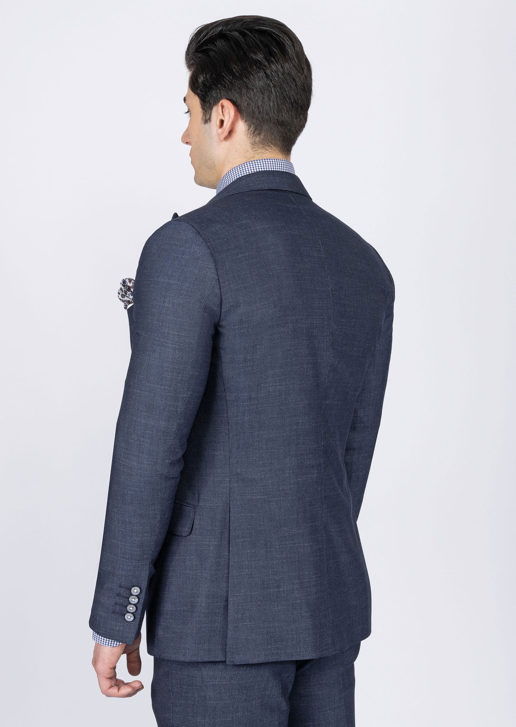 Navy Three-Piece Suit