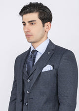 Royal Blue Three-Piece Suit