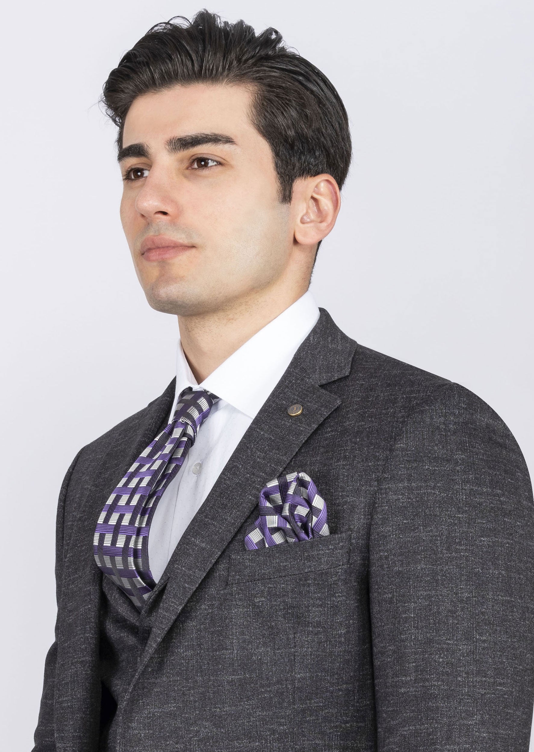 Anthracite Three-Piece Suit