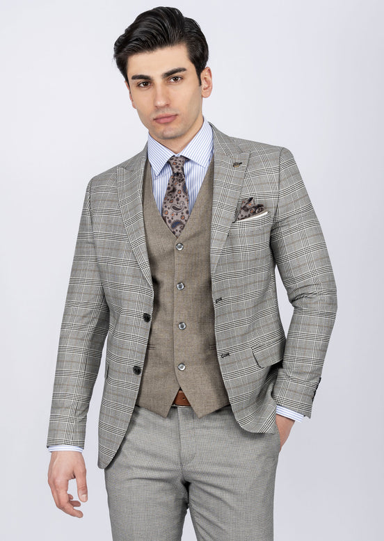 Black Three-Piece Suit