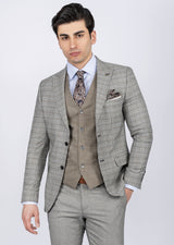 Black Three-Piece Suit