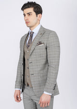 Black Three-Piece Suit