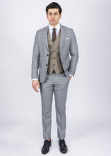 Navy Three-Piece Suit