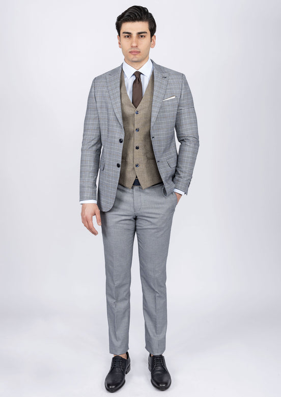 Navy Three-Piece Suit