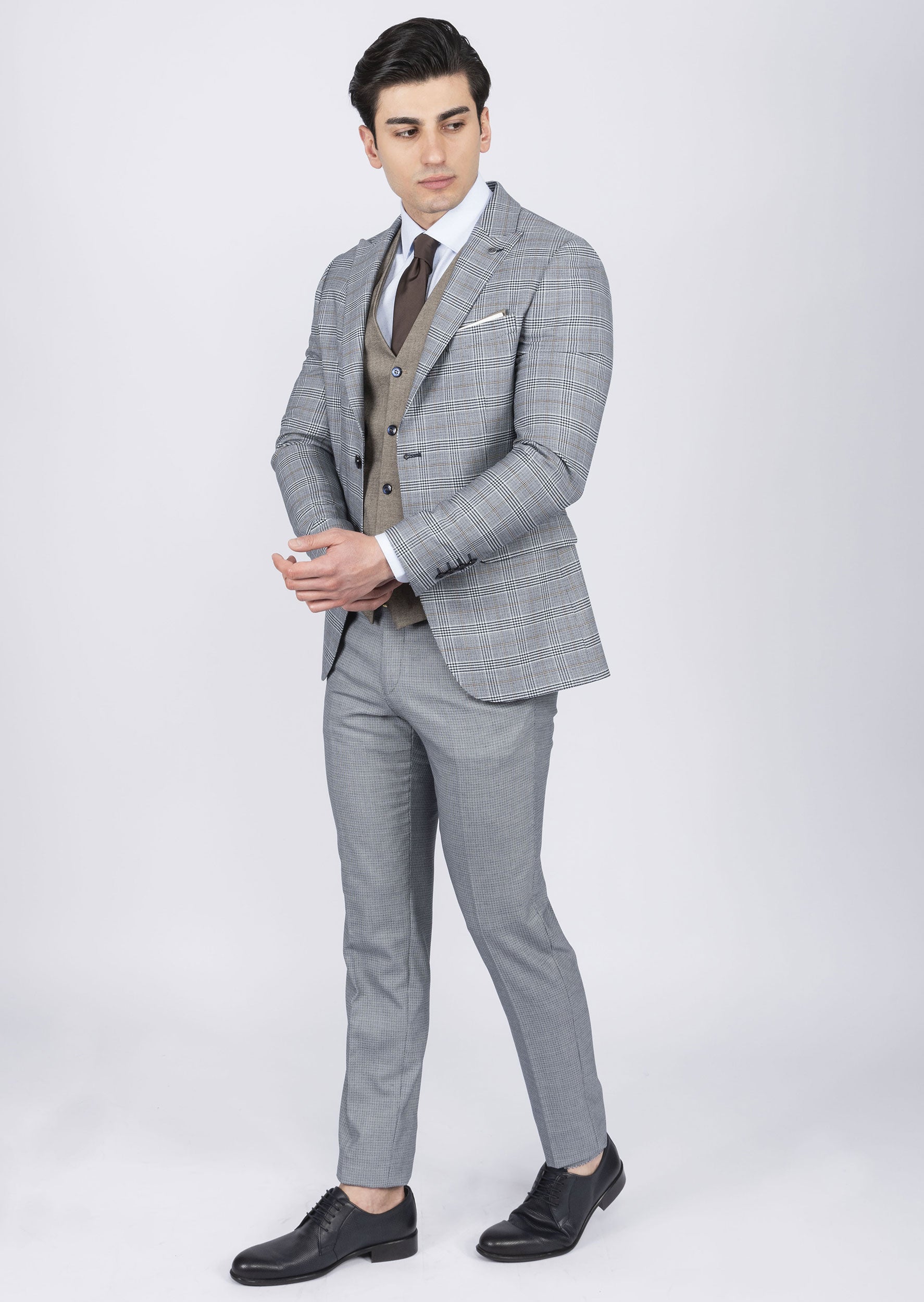 Navy Three-Piece Suit