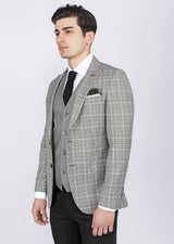 Black Three-Piece Suit