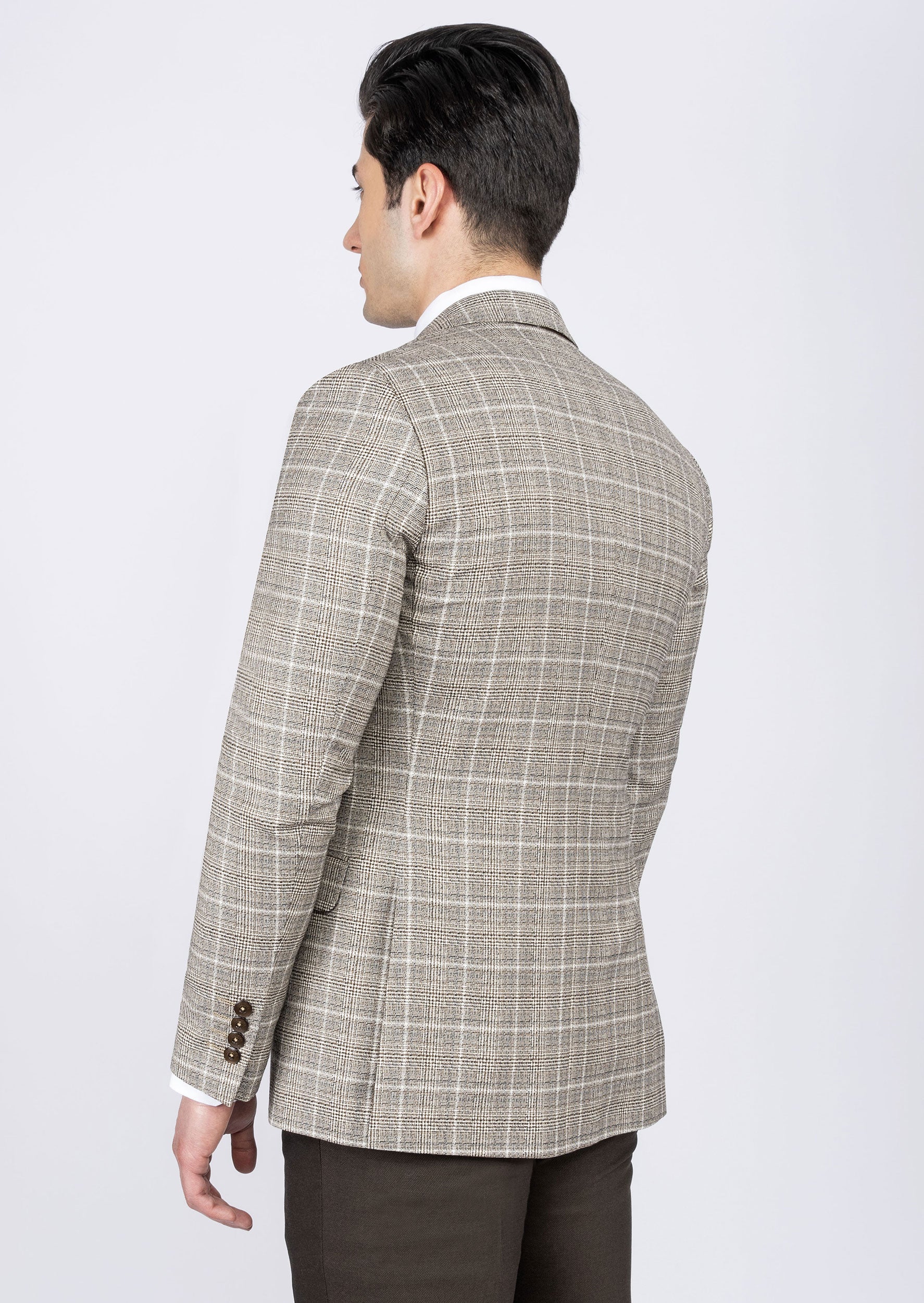 Brown Three-Piece Suit