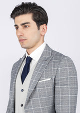 Navy Three-Piece Suit