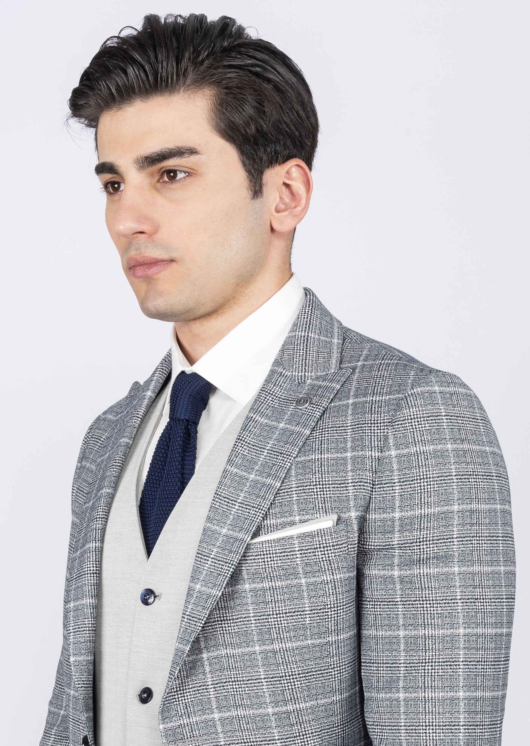 Navy Three-Piece Suit