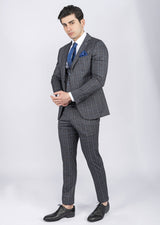 Black Three-Piece Suit