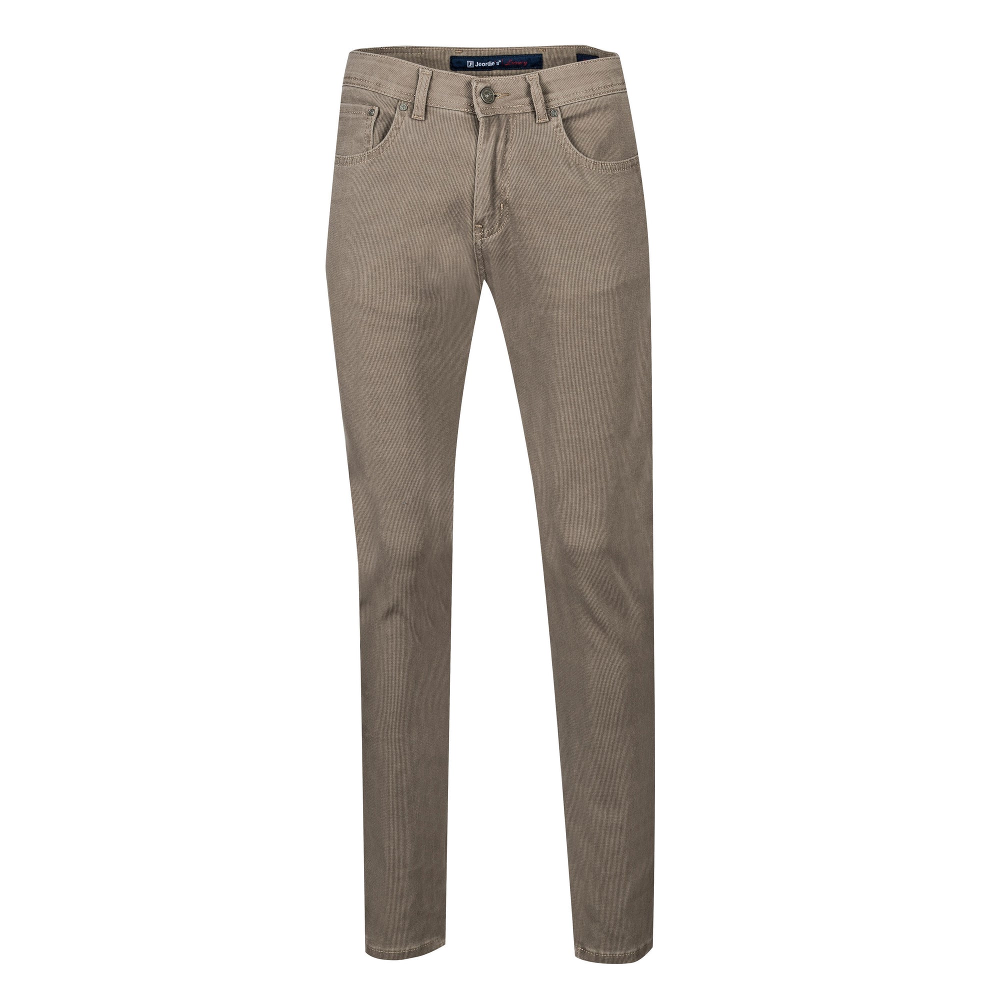 Light Taupe 5-Pocket Trouser