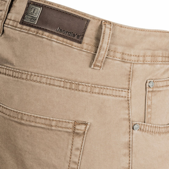 Taupe 5-Pocket Trouser