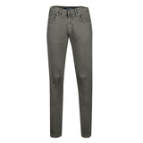 Dark Green 5-Pocket Trouser