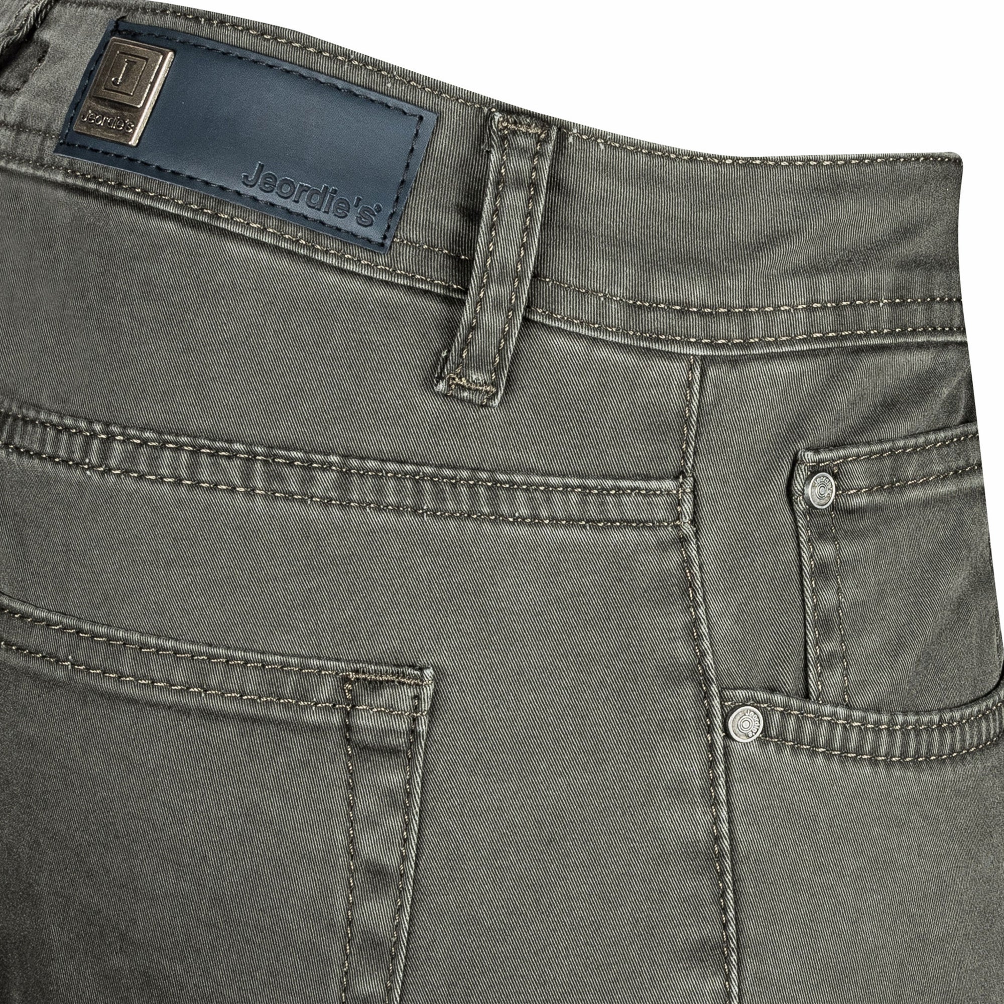 Dark Green 5-Pocket Trouser