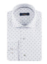 White - Navy Long Sleeve Shirt