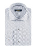 White - Navy Long Sleeve Shirt