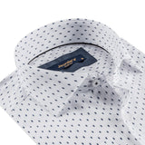 White - Navy Long Sleeve Shirt