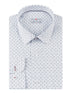 White - Navy Cotton Shirt