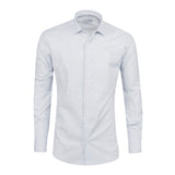 White - Navy Cotton Shirt