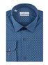 Navy - Sax Blue Cotton Shirt