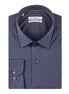 Navy - Mustard Cotton Shirt