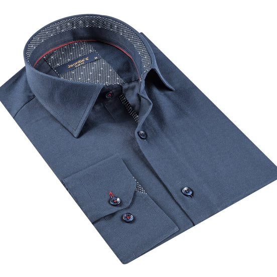 Navy Long Sleeve Shirt