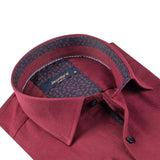 Burgundy Long Sleeve Shirt