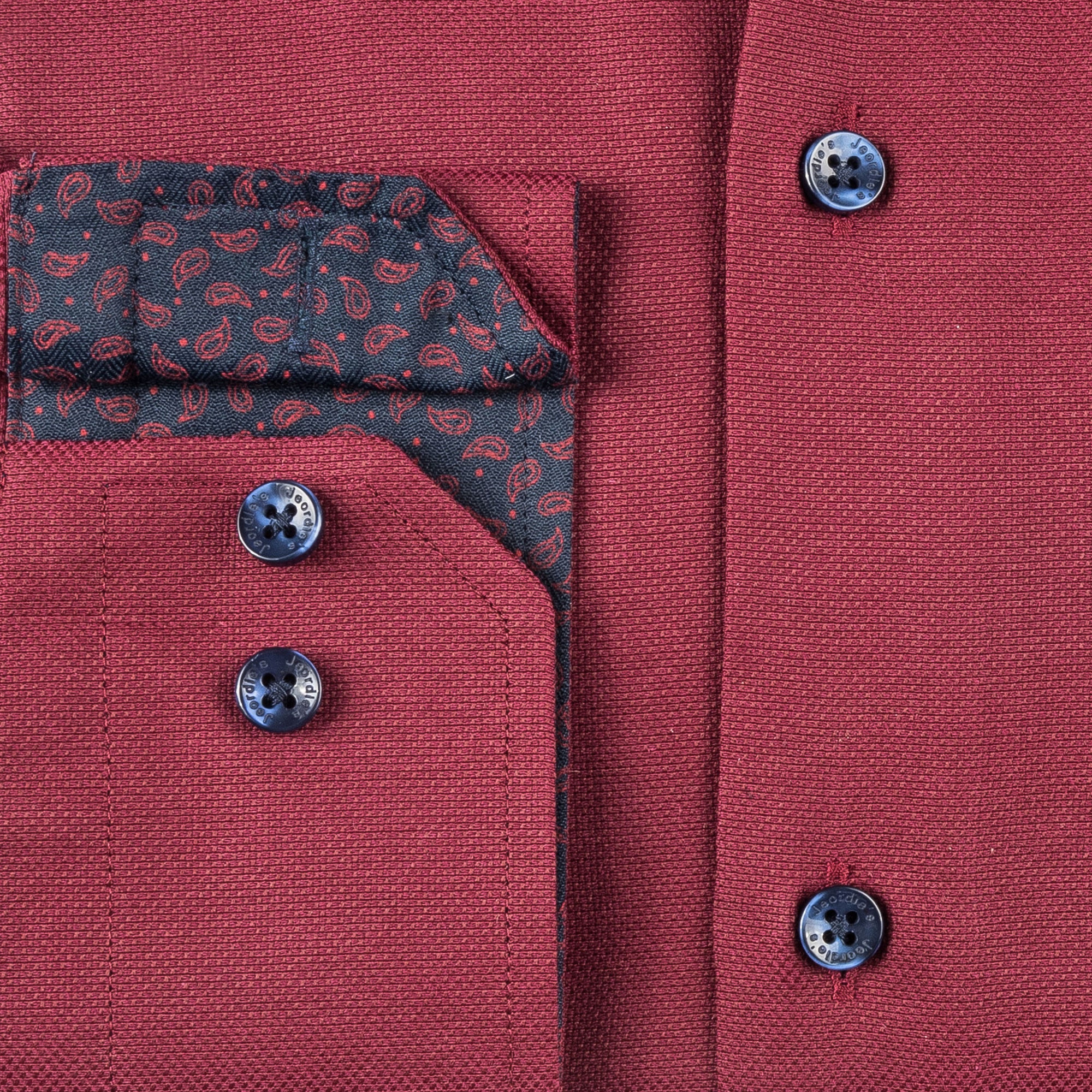 Burgundy Long Sleeve Shirt