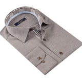 Brown Long Sleeve Shirt