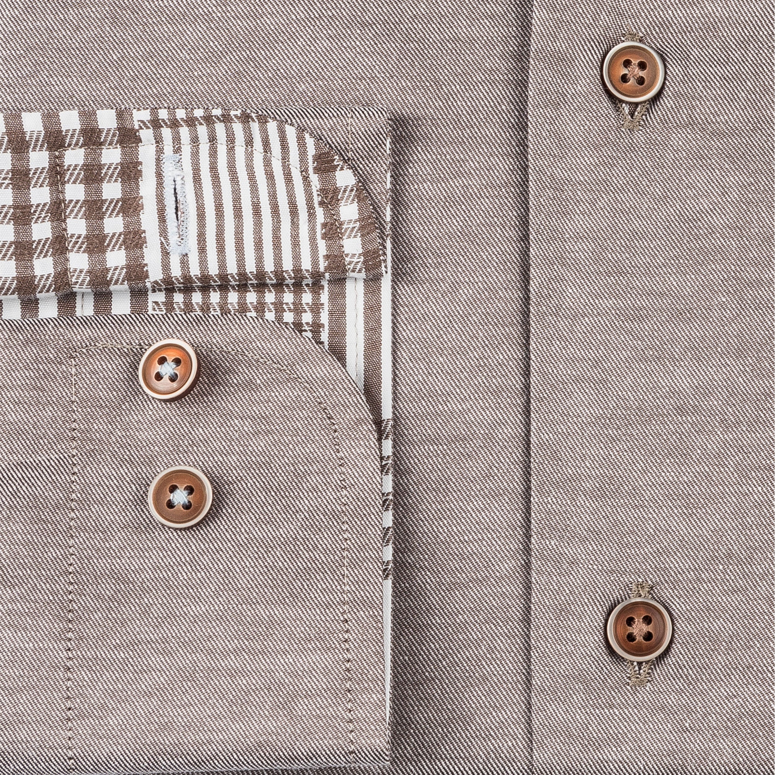 Brown Long Sleeve Shirt
