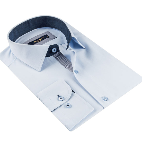Blue Long Sleeve Shirt