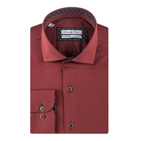 Burgundy Long Sleeve Shirt