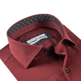 Burgundy Long Sleeve Shirt