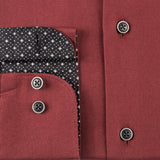 Burgundy Long Sleeve Shirt