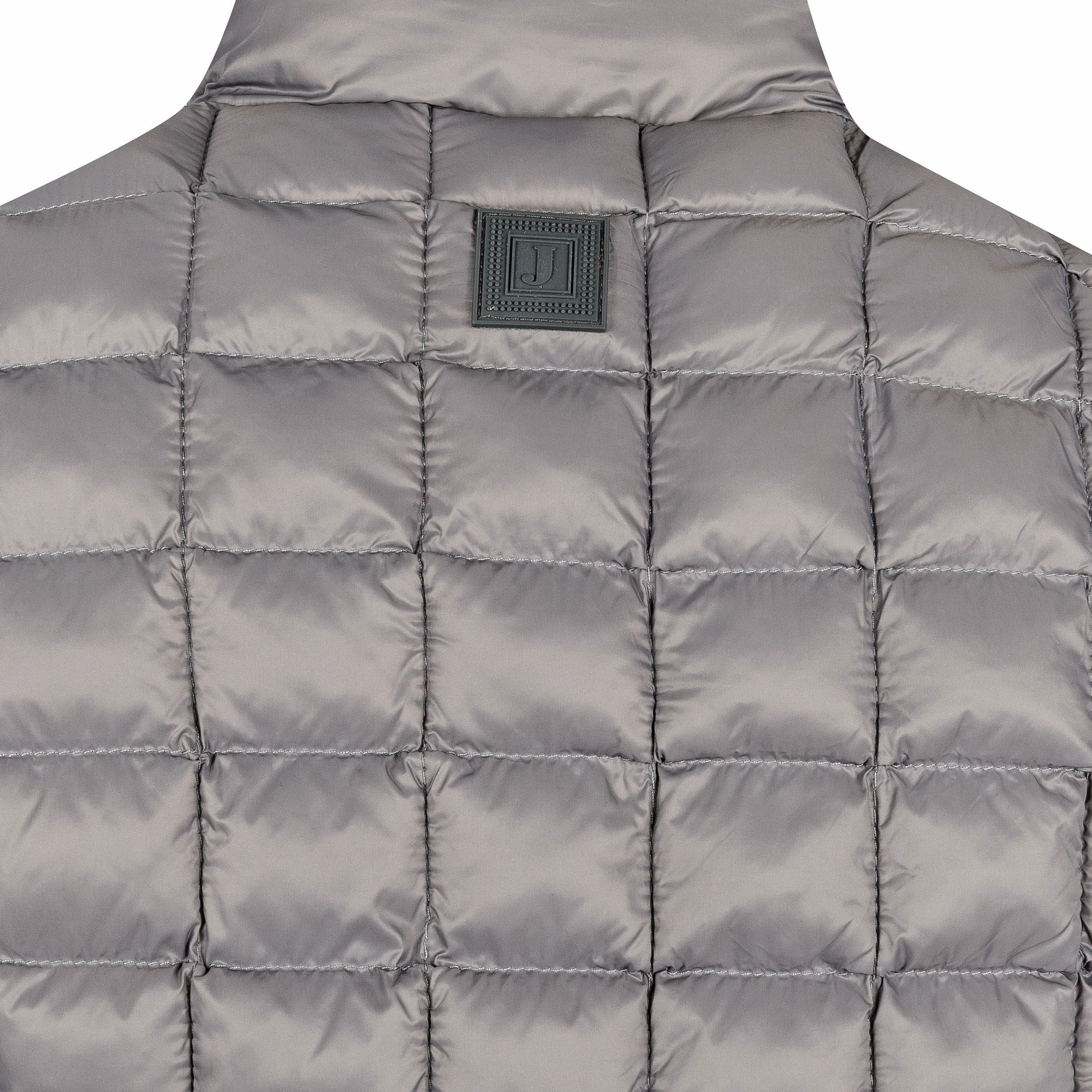 Grey Quilted Vest