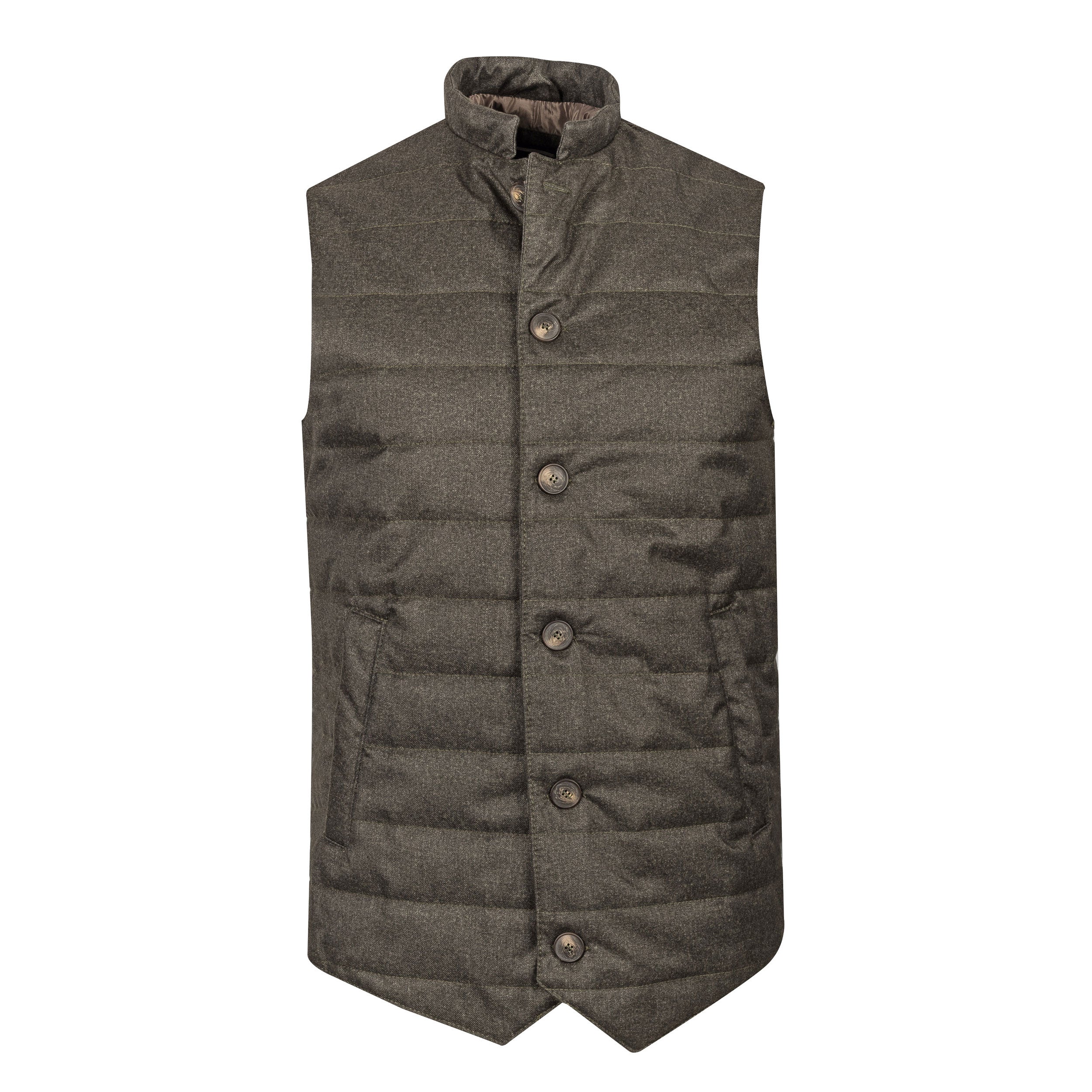 Green Quilted Vest
