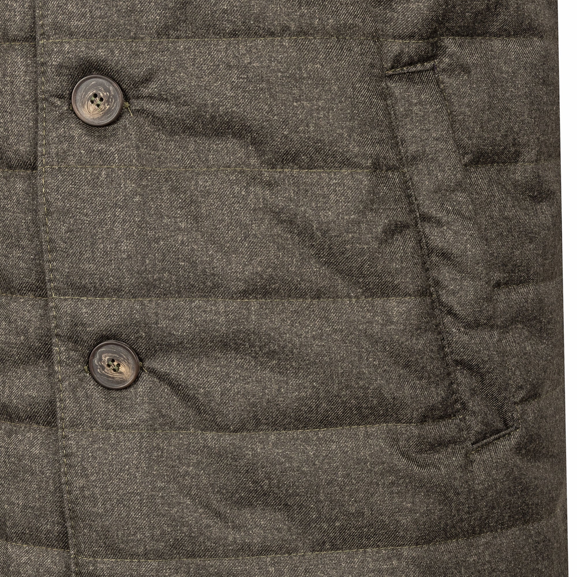 Green Quilted Vest