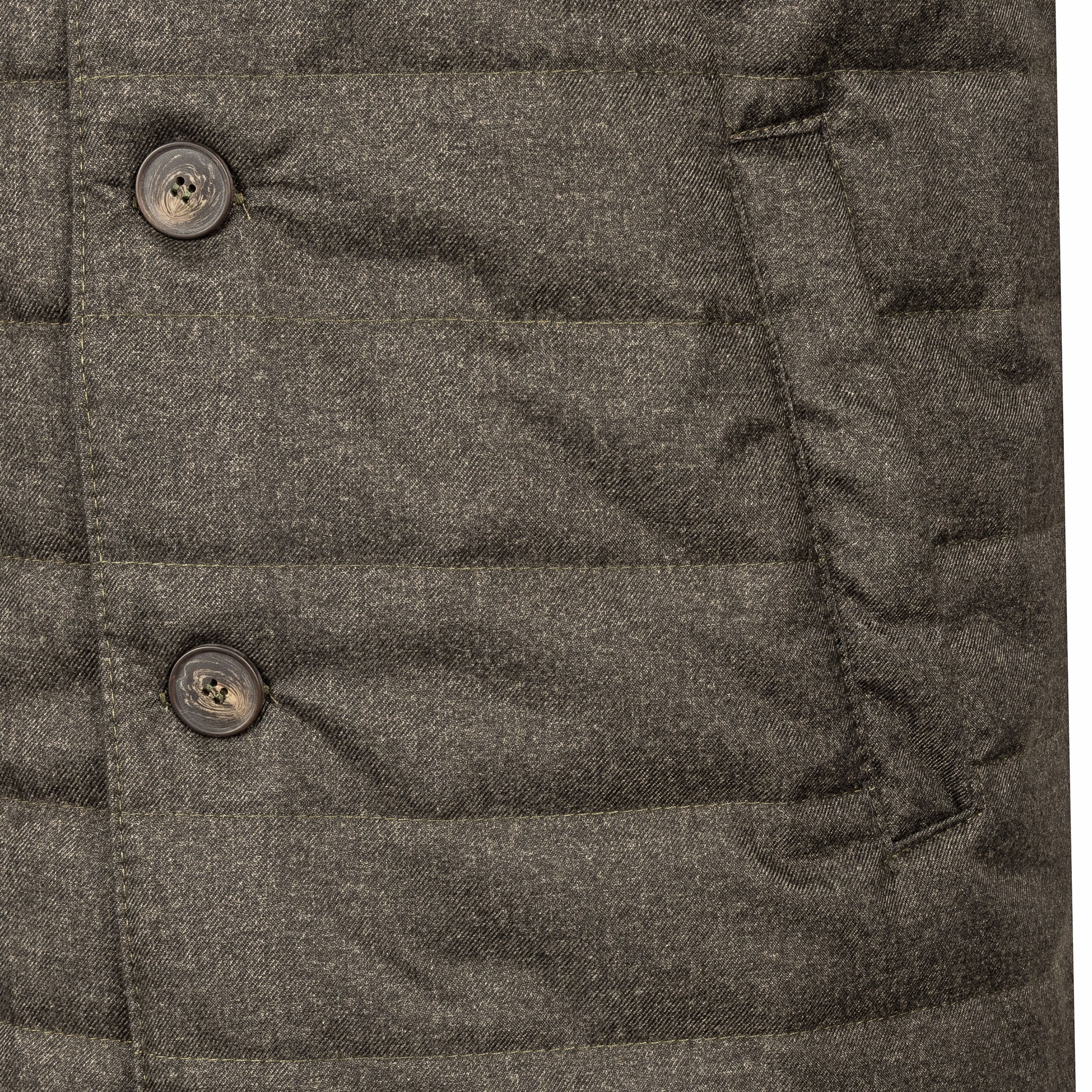 Green Quilted Vest