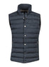 Navy Quilted Vest