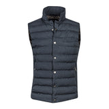 Navy Quilted Vest