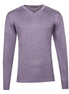 Purple Melange Knitwear