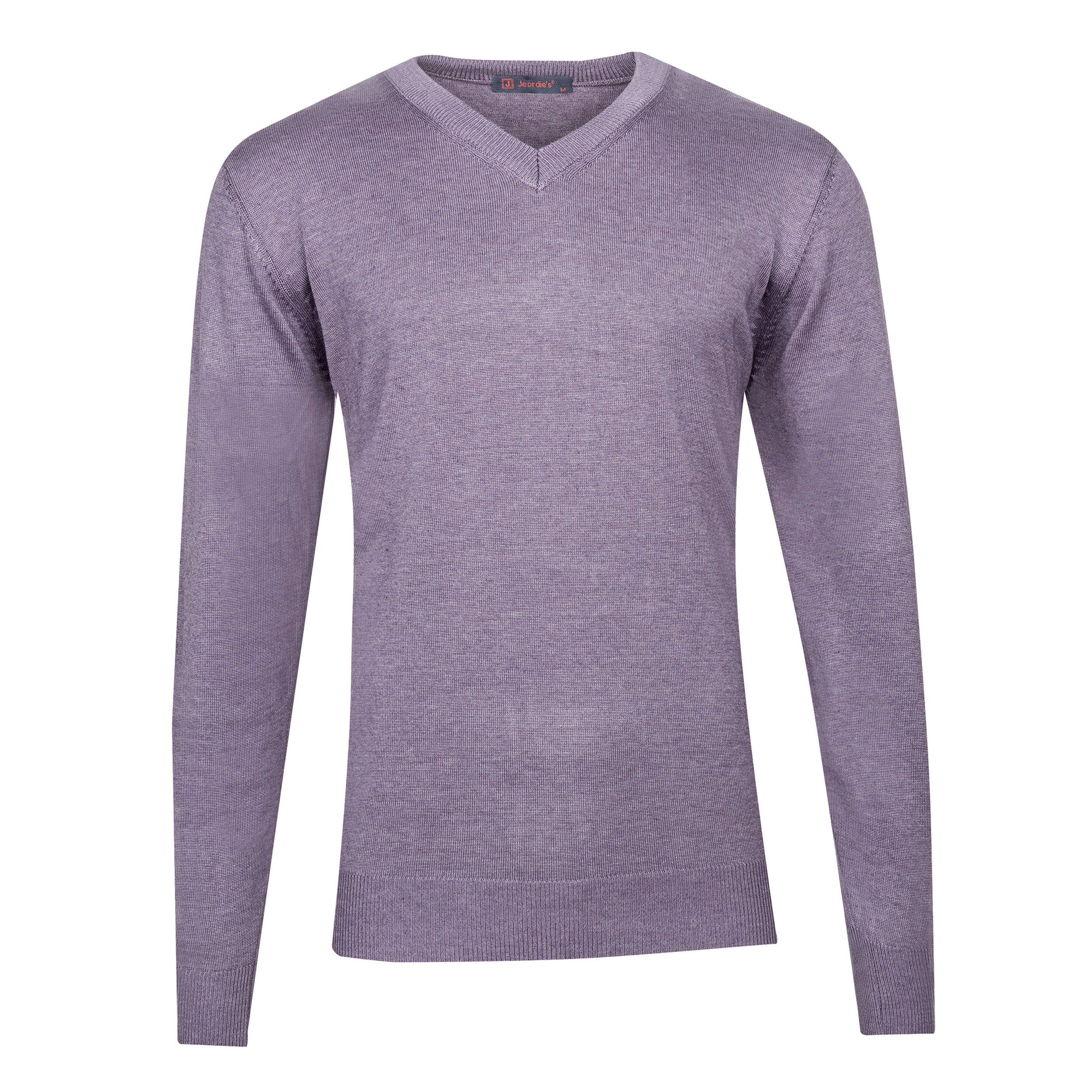 Purple Melange Knitwear