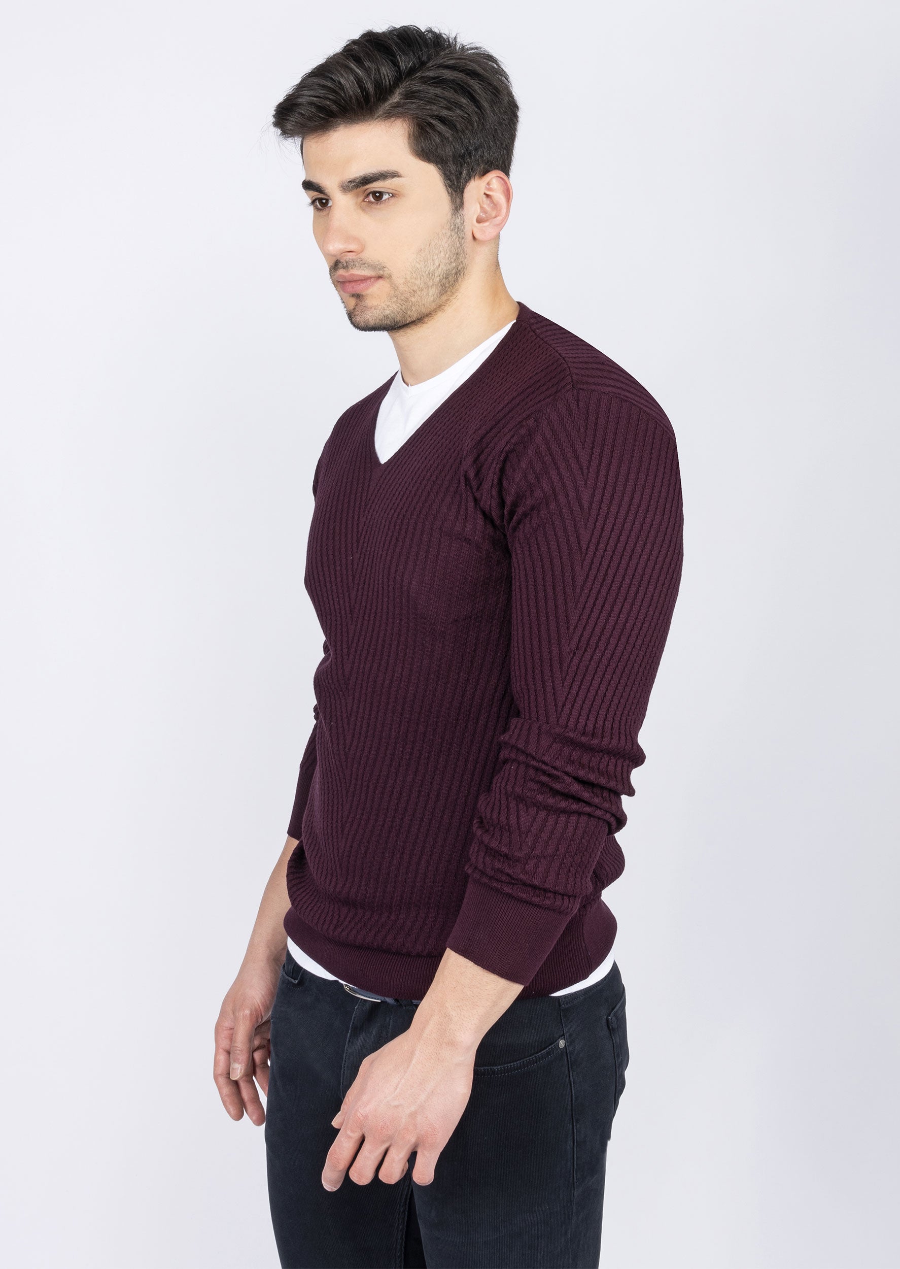 Dark Purple Knitwear