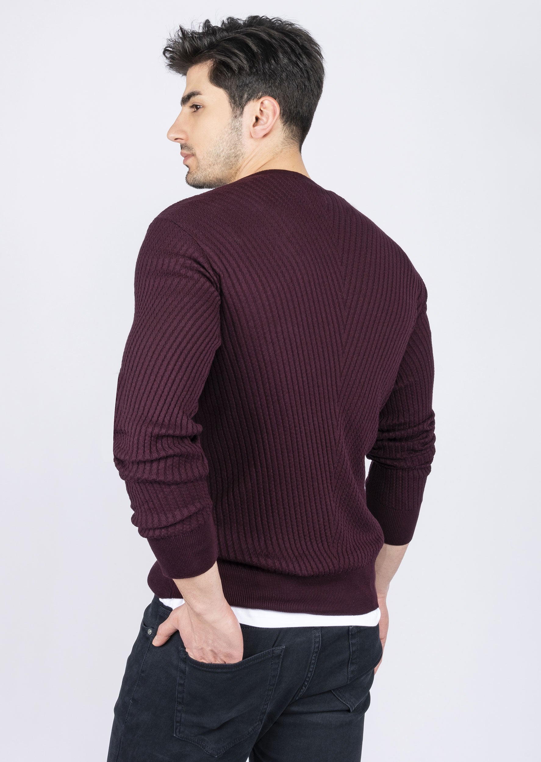 Dark Purple Knitwear