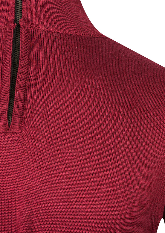 Dark Burgundy Knitwear