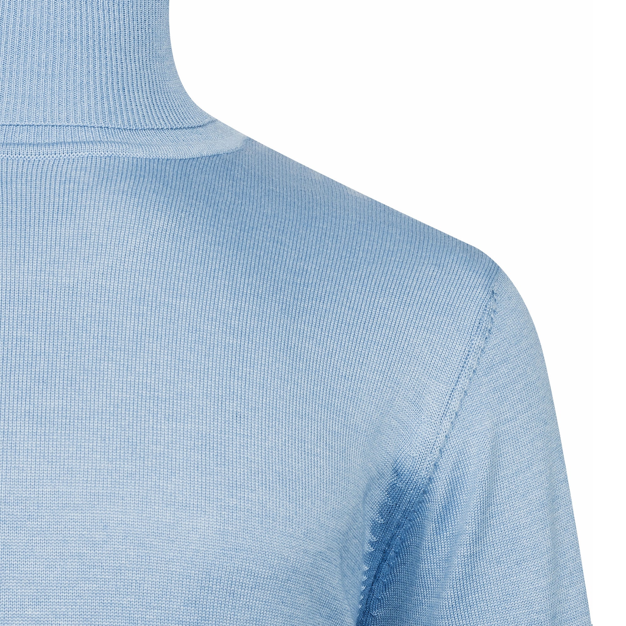 Melange Blue Knitwear