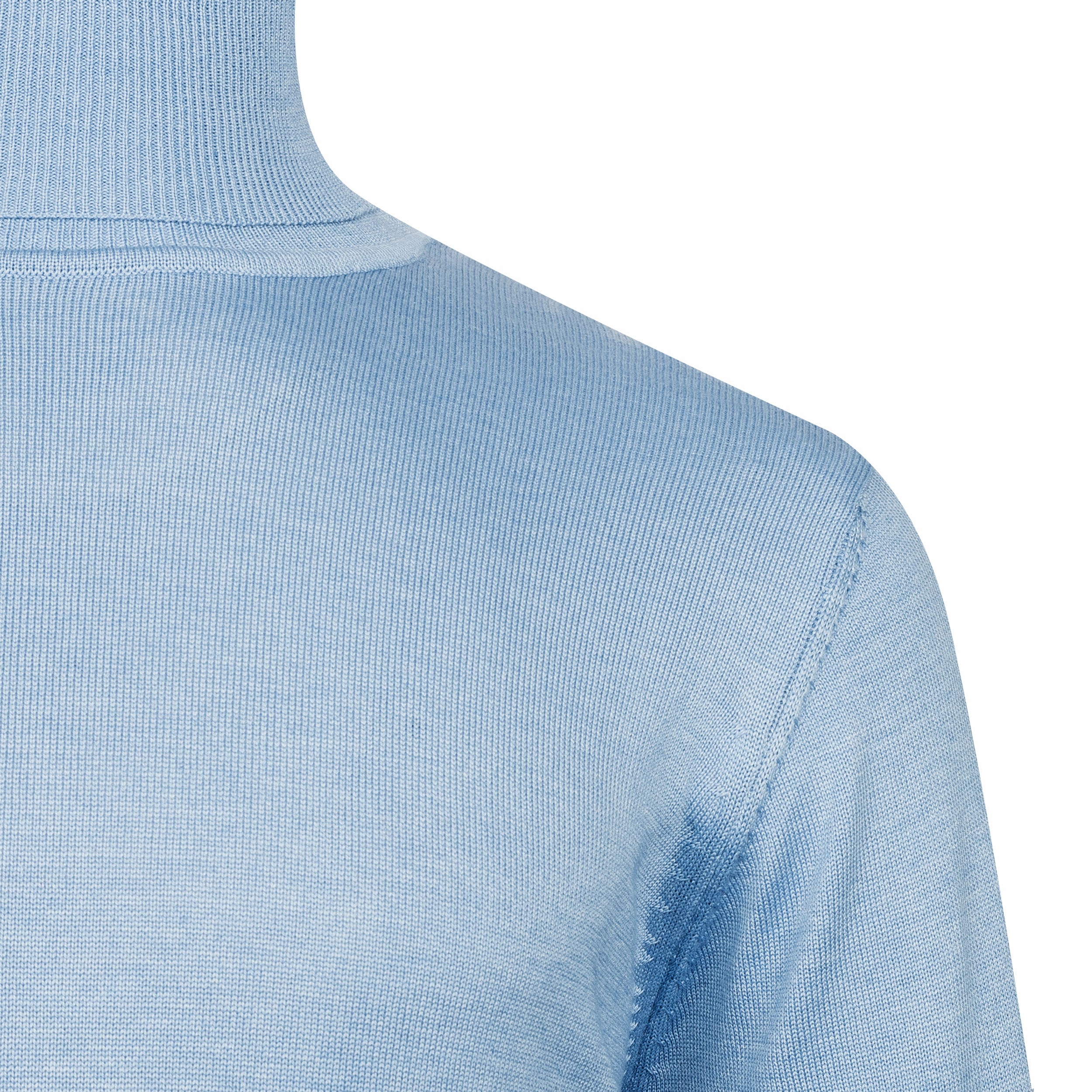 Melange Blue Knitwear