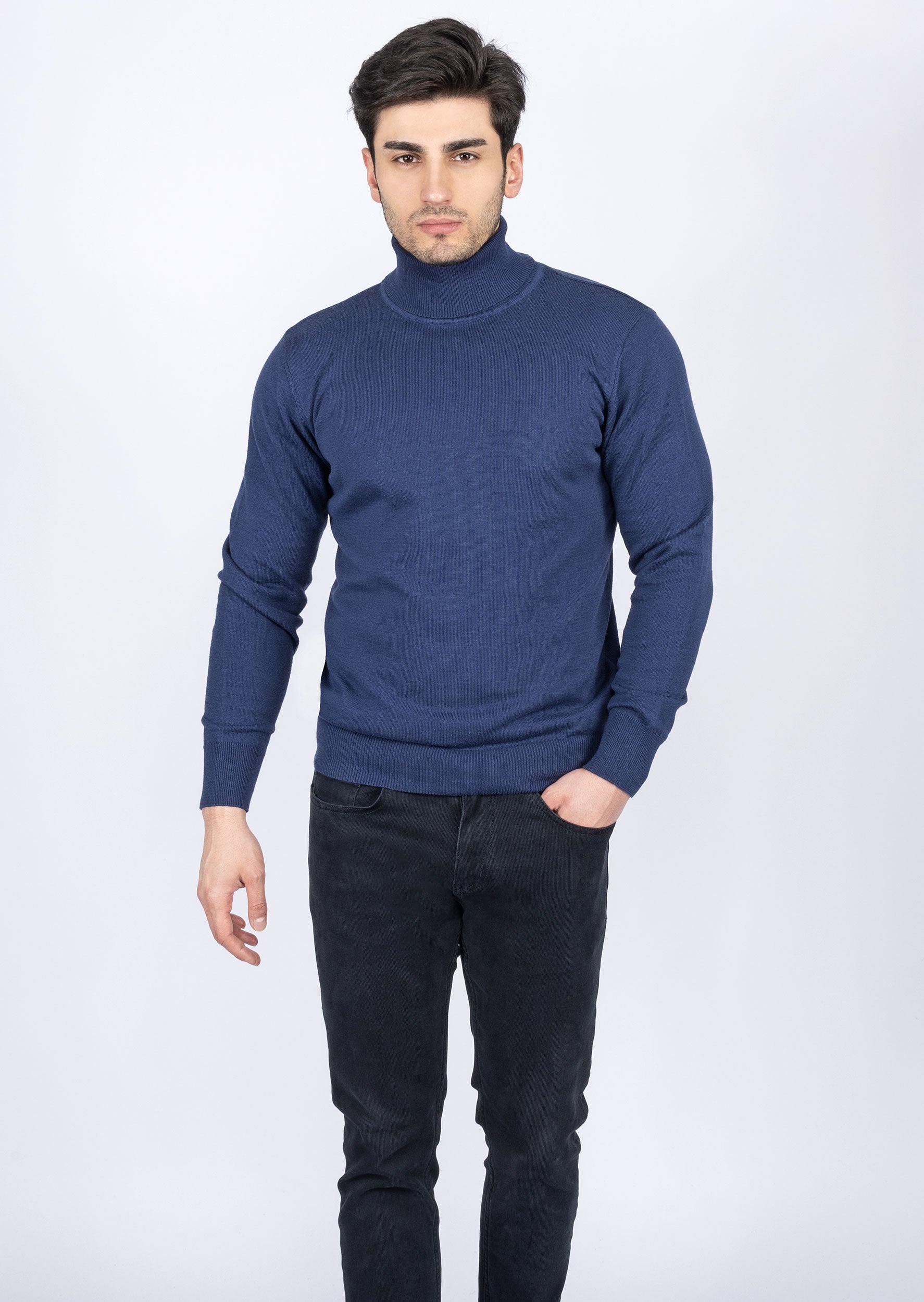 Light Navy Knitwear